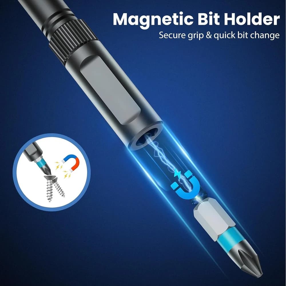 Premium Precision Screwdriver & Ratchet Bit Set